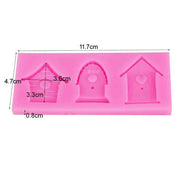 AN056MS - Molde Silicone casa pássaro