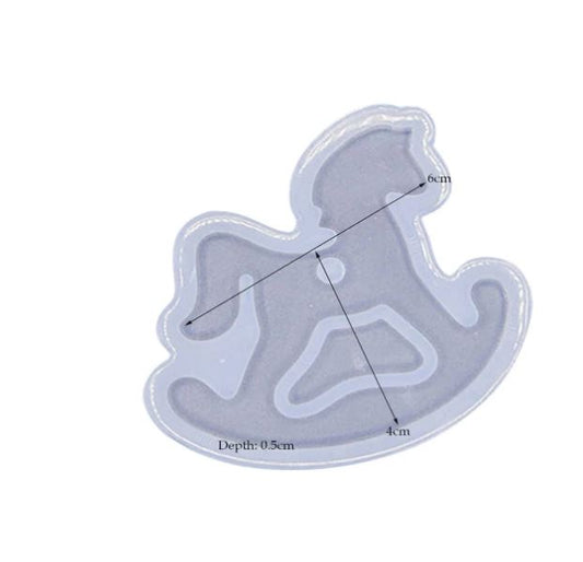 AN062MS - Molde de Silicone Cavalo de tróia