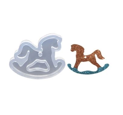 AN062MS - Molde de Silicone Cavalo de tróia