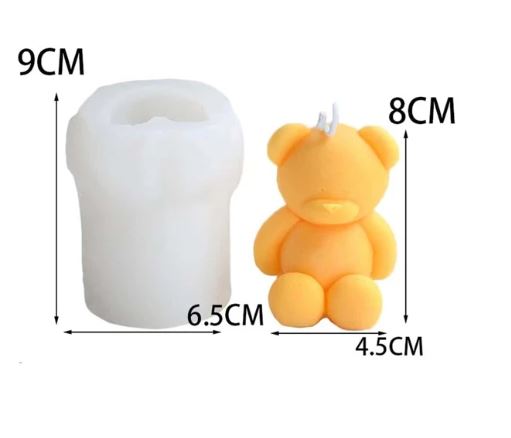 AN064MS - Molde de Silicone URSO 3D S/ M XMC