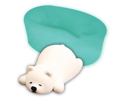 AN096MS - Urso Polar 3 Modeloes escolher Molde de silicone