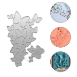 ANB013 - Borboletas 3D Decorativas Cartão/Convite - Metal Die Cut