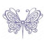 ANB027 - Borboleta - Metal Die Cut