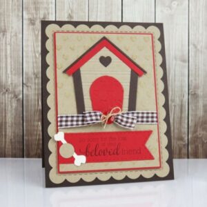 ANCG008 - Casota Cão - Metal Die Cut