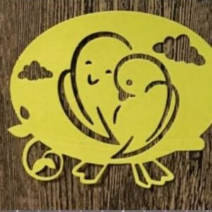 ANP014 - Pássaros- Metal Die Cut