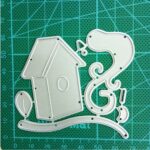 ANP035 - Pássaro + Casa - Metal Die Cut