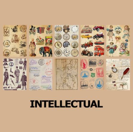 AT023 - Itelectual - 10 unidades/pacote scrapbook adesivos engraçados para diy etiqueta bagagem telefone decoraçã