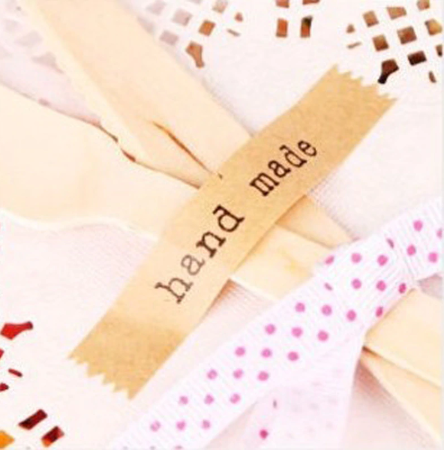 AT031-Zig Zag Selo Adesivos Papelaria Criativa Etiqueta Lable para Handmade DIY Etiqueta Do Presente 7.1x1.2 cm