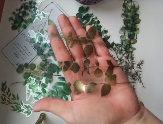 AT069 - decorativos plantas refrescantes, 20 unidades/pacote flores