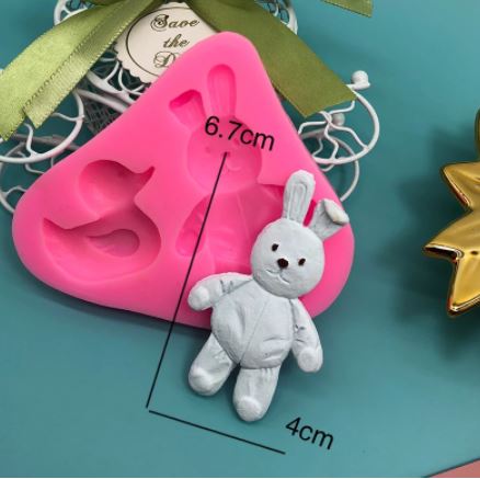 B007MS - Coelhino, Patinho - Molde