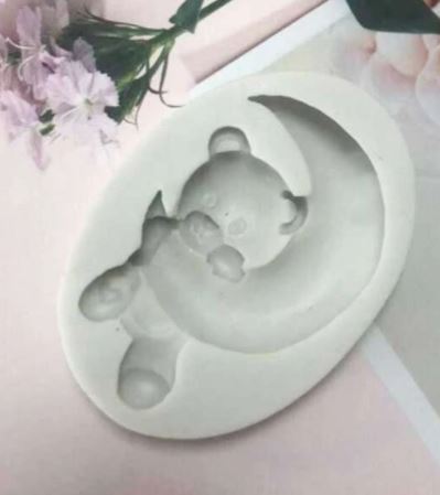 B011MS - Lua Urzinho- Molde de Silicone