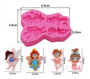 B026MS - Set Menina - Molde de Silicone