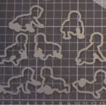 BB003 - Set Silhueta Bebé - Metal Die Cut