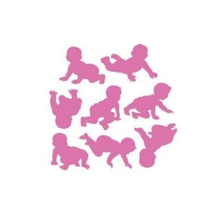 BB003 - Set Silhueta Bebé - Metal Die Cut