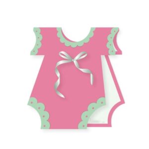 BB006 - Roupa Bebé Onesie - Metal Die Cut
