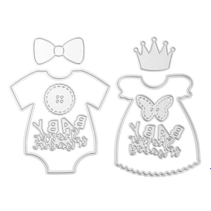 BB020 - Set de Bebé Shower Baby - Metal Die Cut