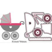 BB028 - Carrinho Bebé - Metal Die Cut
