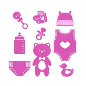 BB046 - Set Bebé - Metal Die Cut
