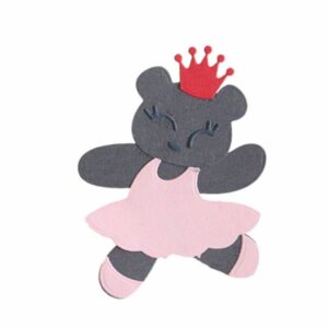 BBM024 - Ursinha Bailarina - Metal Die Cut