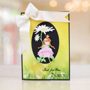 BBM029 - Princesa + Flores - Metal Die Cut