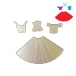 BBM033 - Set Vestido - Metal Die Cut