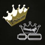 BBM057 A/B - Caixa Coroa Princesa - Metal Die Cut
