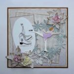 BBM074 - Menina Patinagem - Metal Die Cut