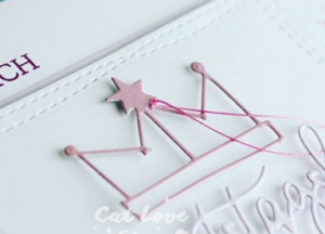 BBM089 - Set 2 Pc Coroas - Metal Die Cut