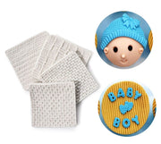 D060MS 1 |  2 - Textura Tricot lã  3d  Molde Biscuit