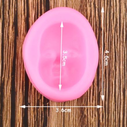 D100- Molde cara Biscuit