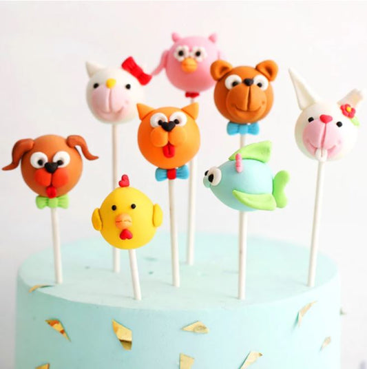 D101 - Cara desenhos Animados molde Biscuit