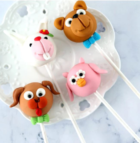 D101 - Cara desenhos Animados molde Biscuit