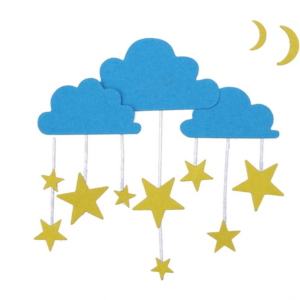 BMO032 - Nuvem + Lua + Estrelas - Metal Die Cut