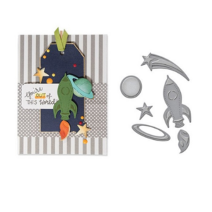 BMO033 - Set Espaço - Metal Die Cut