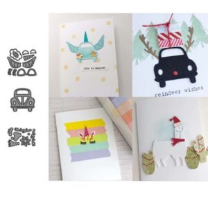 BMO041 - Set Carro c/ Acessórios - Metal Die Cut