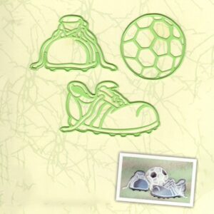 BMO046 - Set Futebol - Metal Die Cut