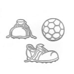 BMO046 - Set Futebol - Metal Die Cut