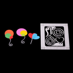 BMO054 - Moldura + Balões - Metal Die Cut