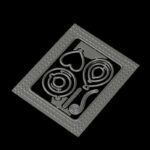 BMO054 - Moldura + Balões - Metal Die Cut