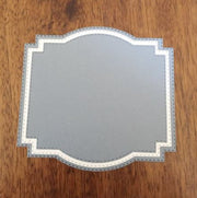 BS131 - 13 Pcs Escalopados  C - Metal Die Cut