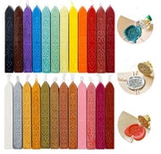 CAR051- 1 uni Cera p/Lacre cera de vedação colorido antigo tiras vela cera de abelha sigillo para carta postal convite envelope casamento retro