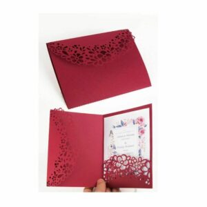 CCONV007 - Set 2 Pc Cartão Floral - Metal Die Cut