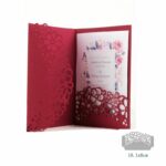 CCONV007 - Set 2 Pc Cartão Floral - Metal Die Cut