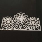 CCONV009 - Cartão Borda Floral - Metal Die Cut