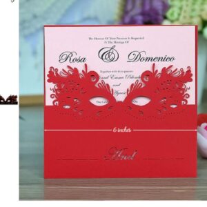 CCONV016 - Borda Convite Máscara - Metal Die Cut