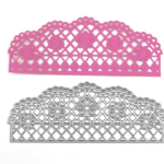 CCONV040 - Borda Convite Rendada - Metal Die Cut