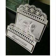 CCONV040 - Borda Convite Rendada - Metal Die Cut