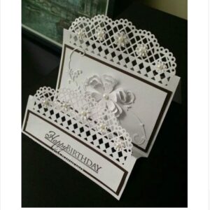 CCONV040 - Borda Convite Rendada - Metal Die Cut