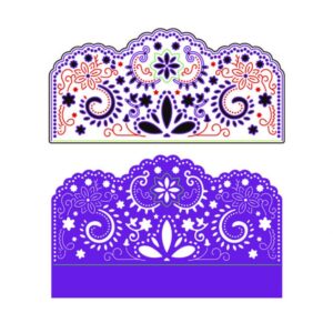 CCONV041 - Borda Convite - Metal Die Cut