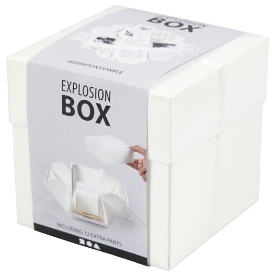 Caixa de explosão/Explosion Box – Branco sujo